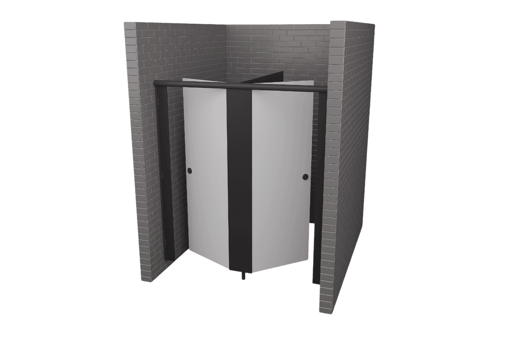 Double Enclosed - Centre Hung Doors