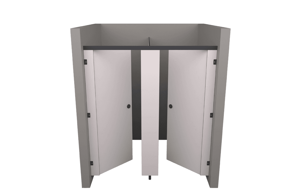 Double Enclosed - Centre Hung Doors