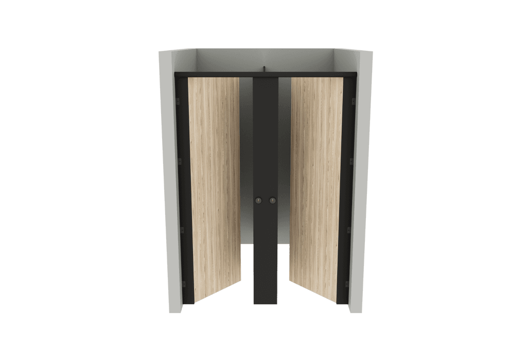 Double Enclosed - Wall Hung Doors - MFC