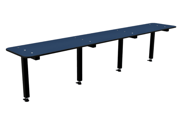 Wall Mounted Bench - Gentian Blue