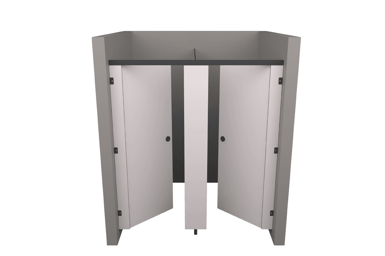 Double Enclosed - Centre Hung Doors