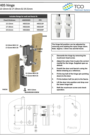 H05 Hinge