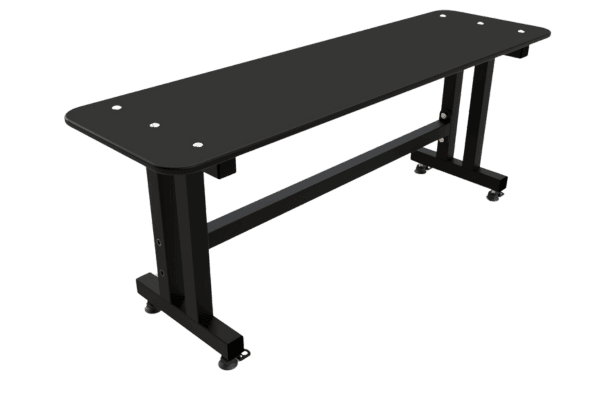 Single Bench Frame - Charcoal