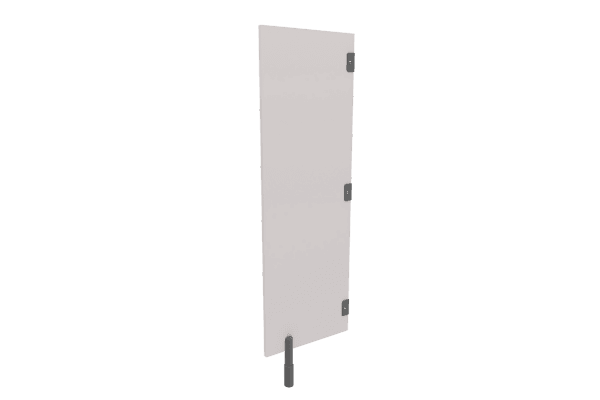 Urinal Panel (12mm CGL) - Light Grey