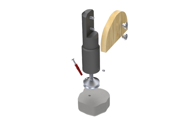 L06 Support Leg - 150mm