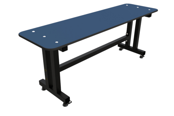 Single Bench Frame - Gentian Blue