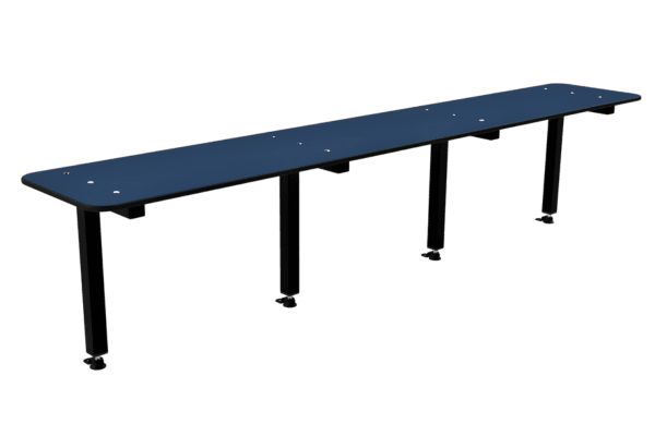 Wall Mounted Bench - Gentian Blue